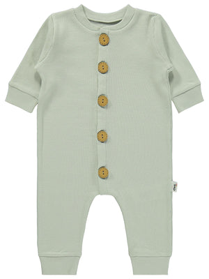 Civil Baby Düz Basic 1-6 Ay Tulum - Yeşil