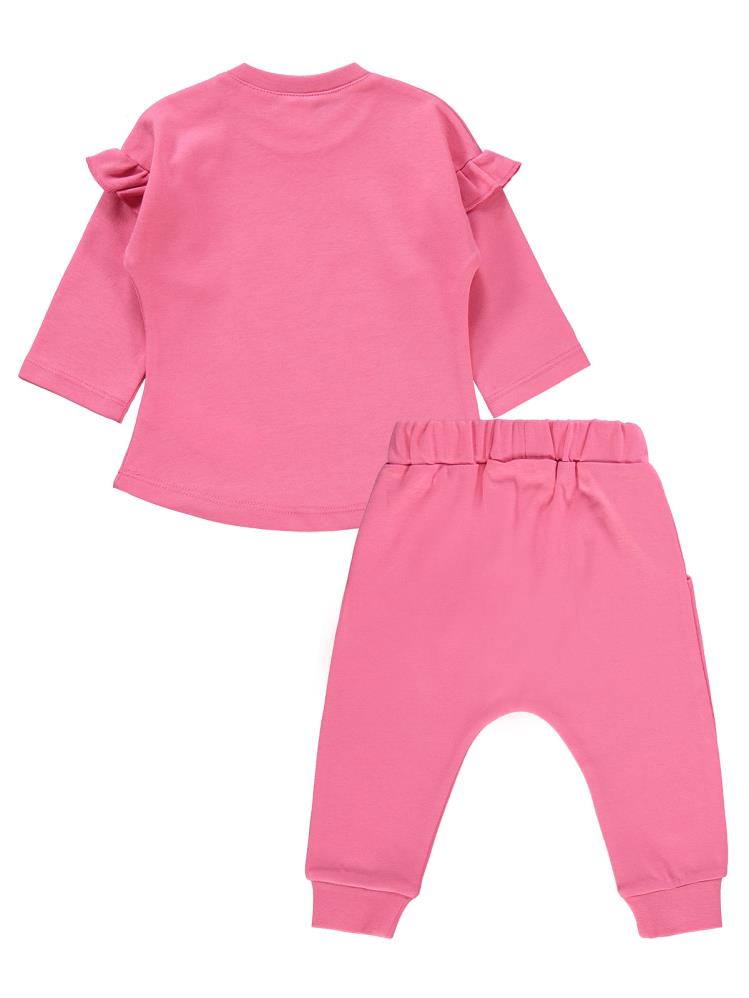 Tweety Empirme Baskılı 6-18 Ay Takım - Pembe