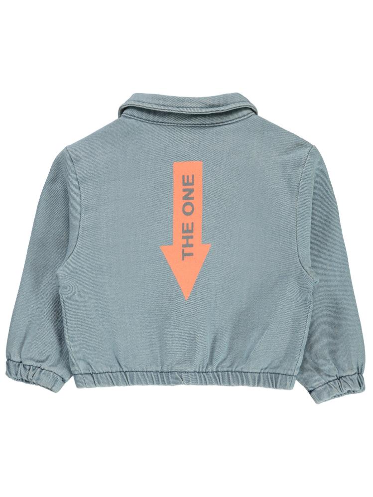 Civil Baby Ok İşareti Baskılı 9-18 Ay Ceket - Mavi