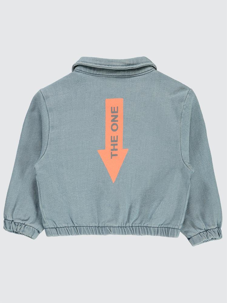 Civil Baby Ok İşareti Baskılı 9-18 Ay Ceket - Mavi