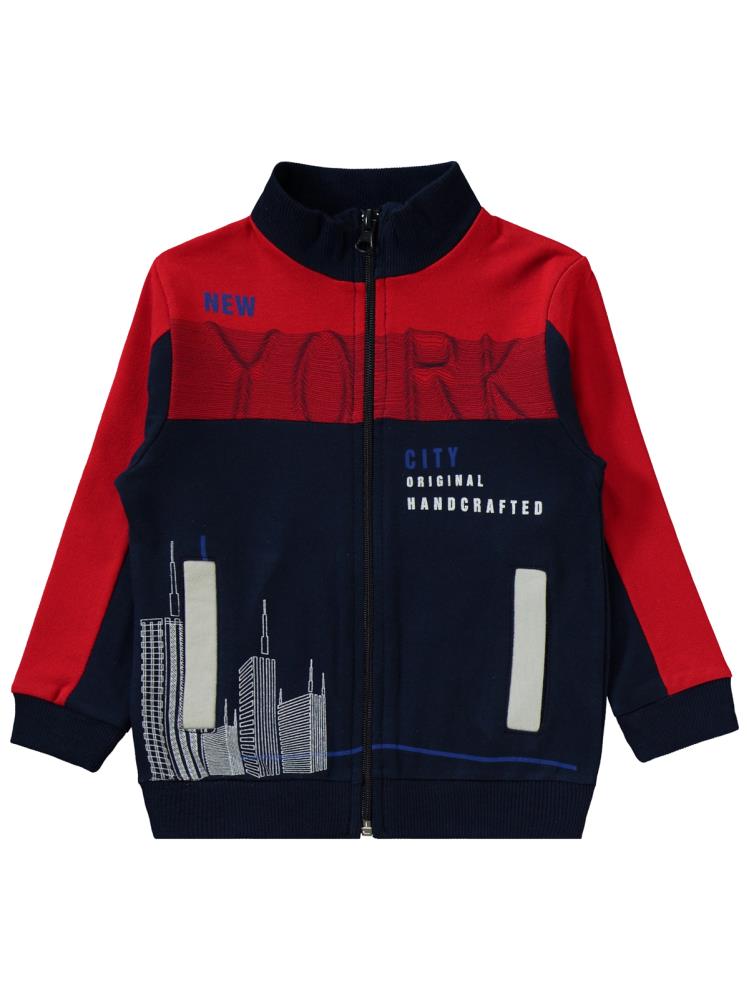 Civil Boys New York City 2-5 Yaş Eşofman Takımı - Kırmızı