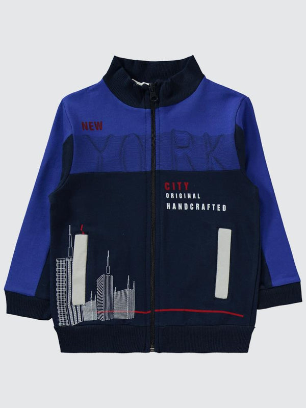 Civil Boys New York City 2-5 Yaş Eşofman Takımı - Mavi