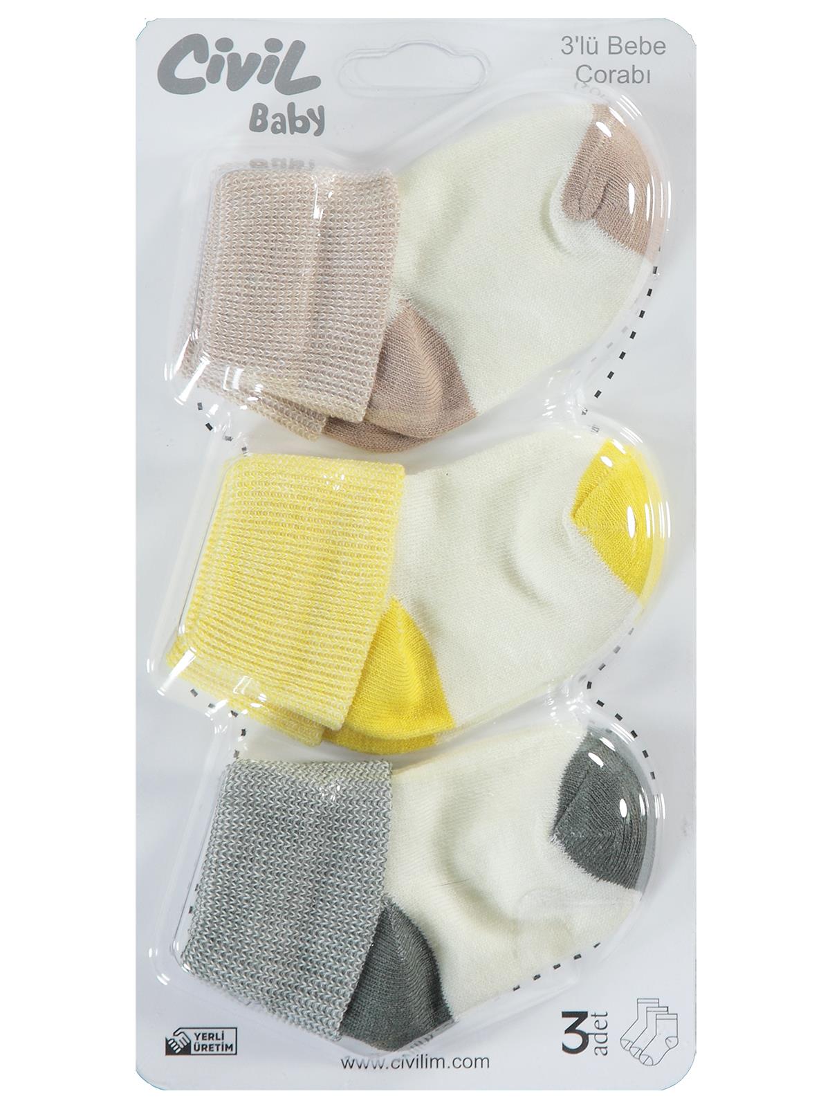 Civil Baby Mix Asetat Çorap Setleri