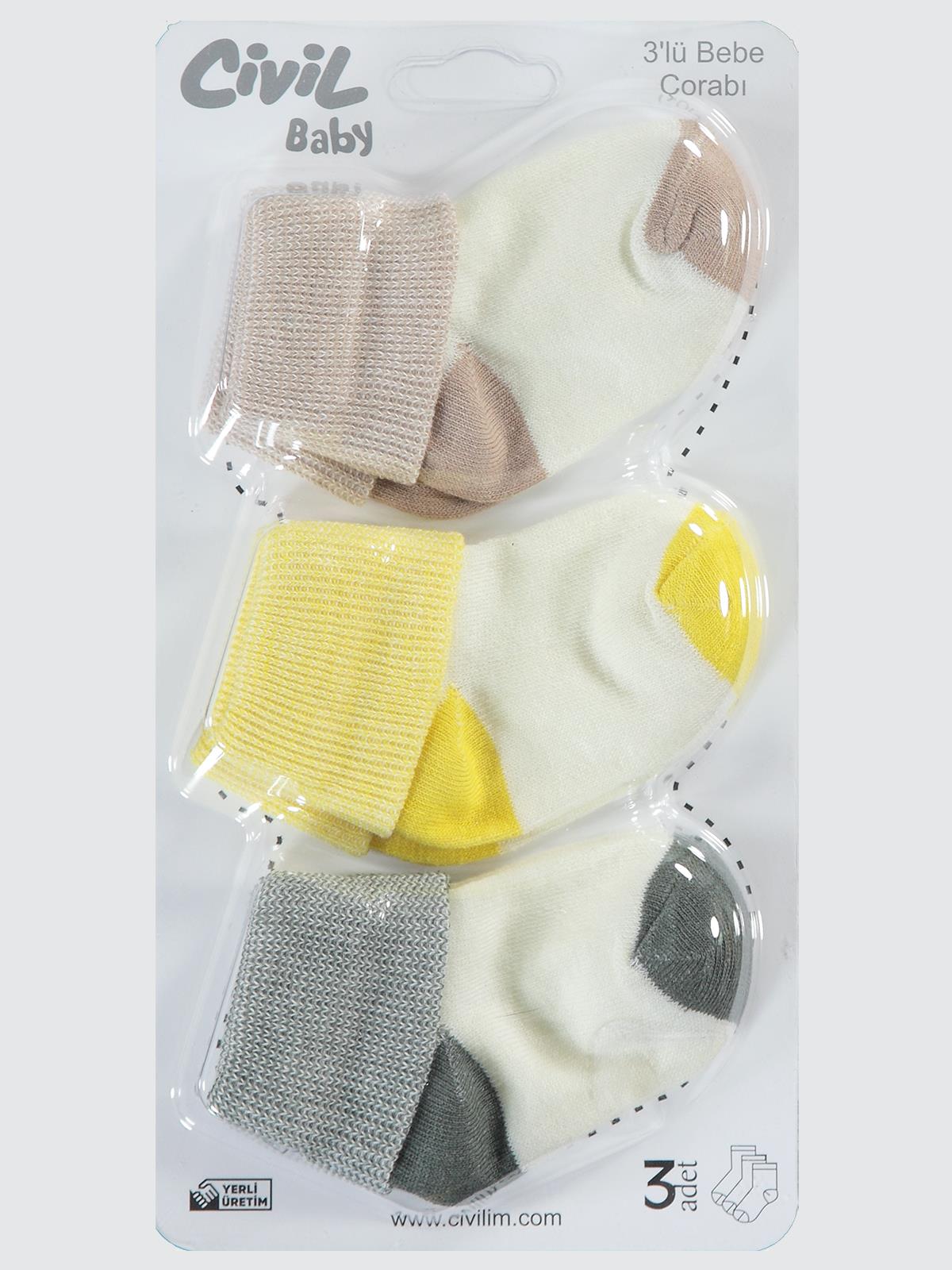 Civil Baby Mix Asetat Çorap Setleri