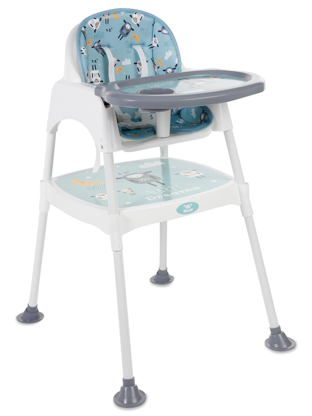 Kujju Platin 3 in 1 Mama Sandalyesi - Yeşil