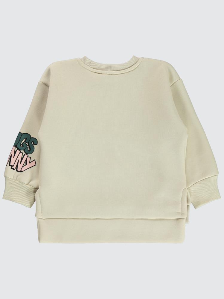 Bugs Bunny 2-5 Yaş Sweatshirt - Beyaz