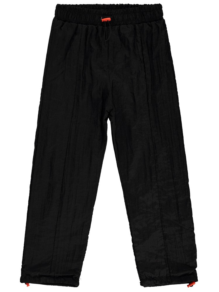 Civil Boys Paça Lastikli 6-9 Yaş Pantolon - Siyah