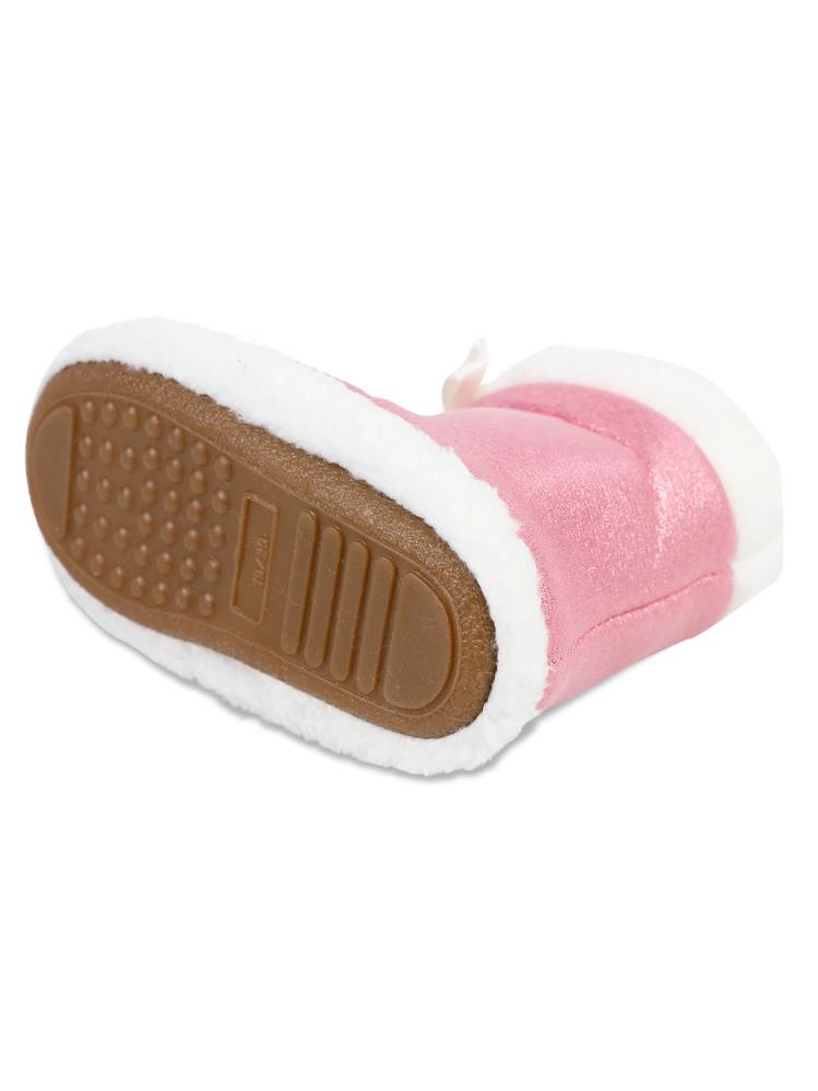 Civil Girls Simli Ponponlu Panduf 20-24 Numara - Pembe