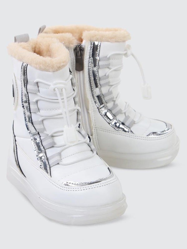 Civil Boots Kız Çocuk Bot 23-25 Numara - Beyaz