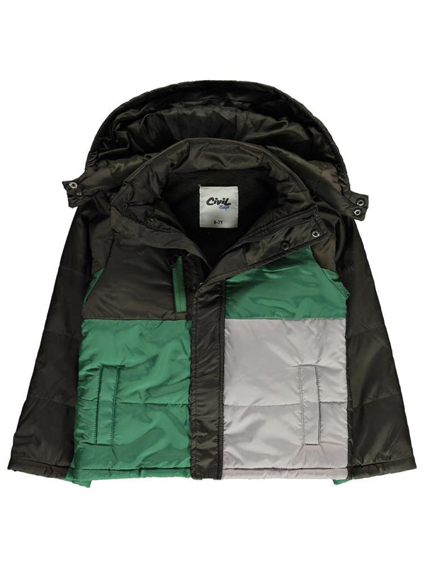 Civil Boys Parça Garnili 6-9 Yaş Mont - Haki