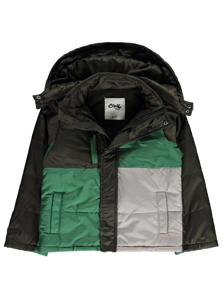 Civil Boys Parça Garnili 6-9 Yaş Mont - Haki