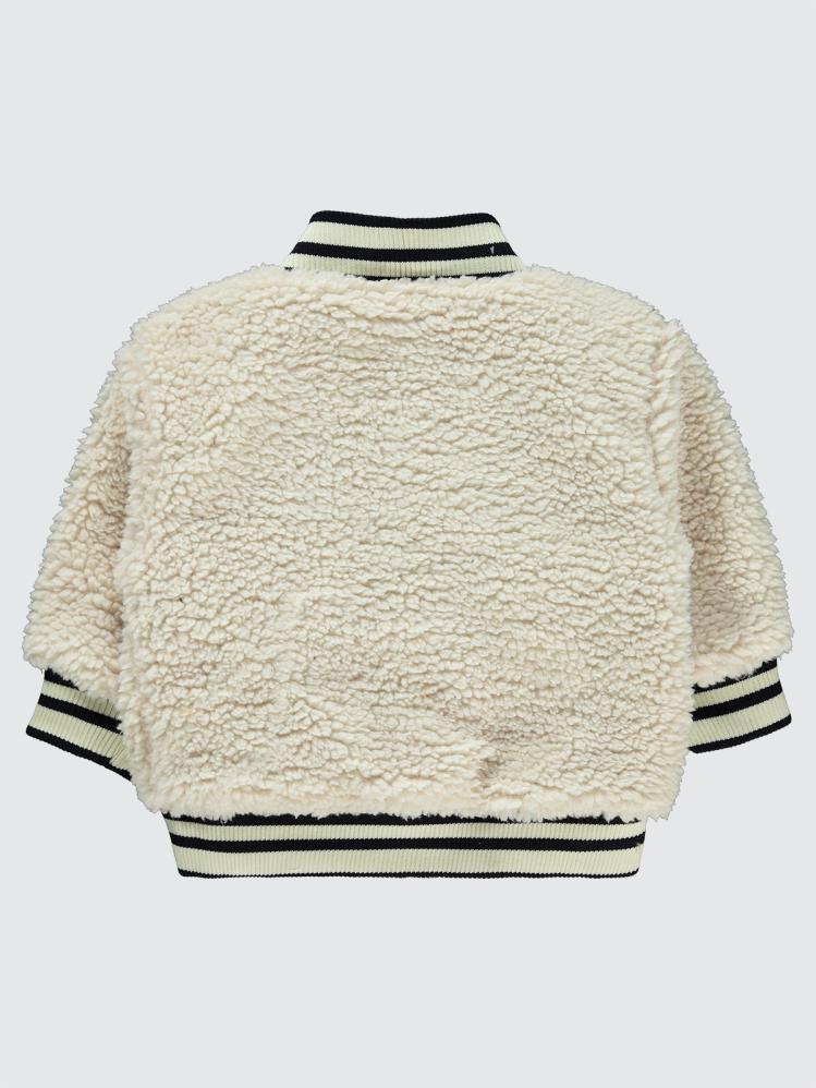 Civil Baby Harf Nakışlı 9-18 Ay Hırka - Ekru