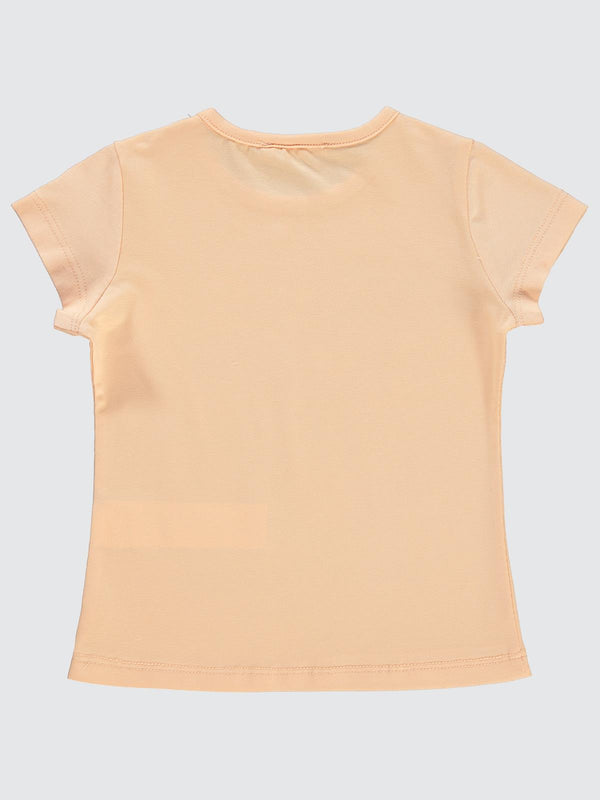 Civil Girls Karpuz Baskılı 2-5 Yaş Tişört - Turuncu