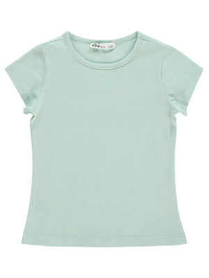 Civil Girls Basic 2-5 Yaş Tişört - Yeşil