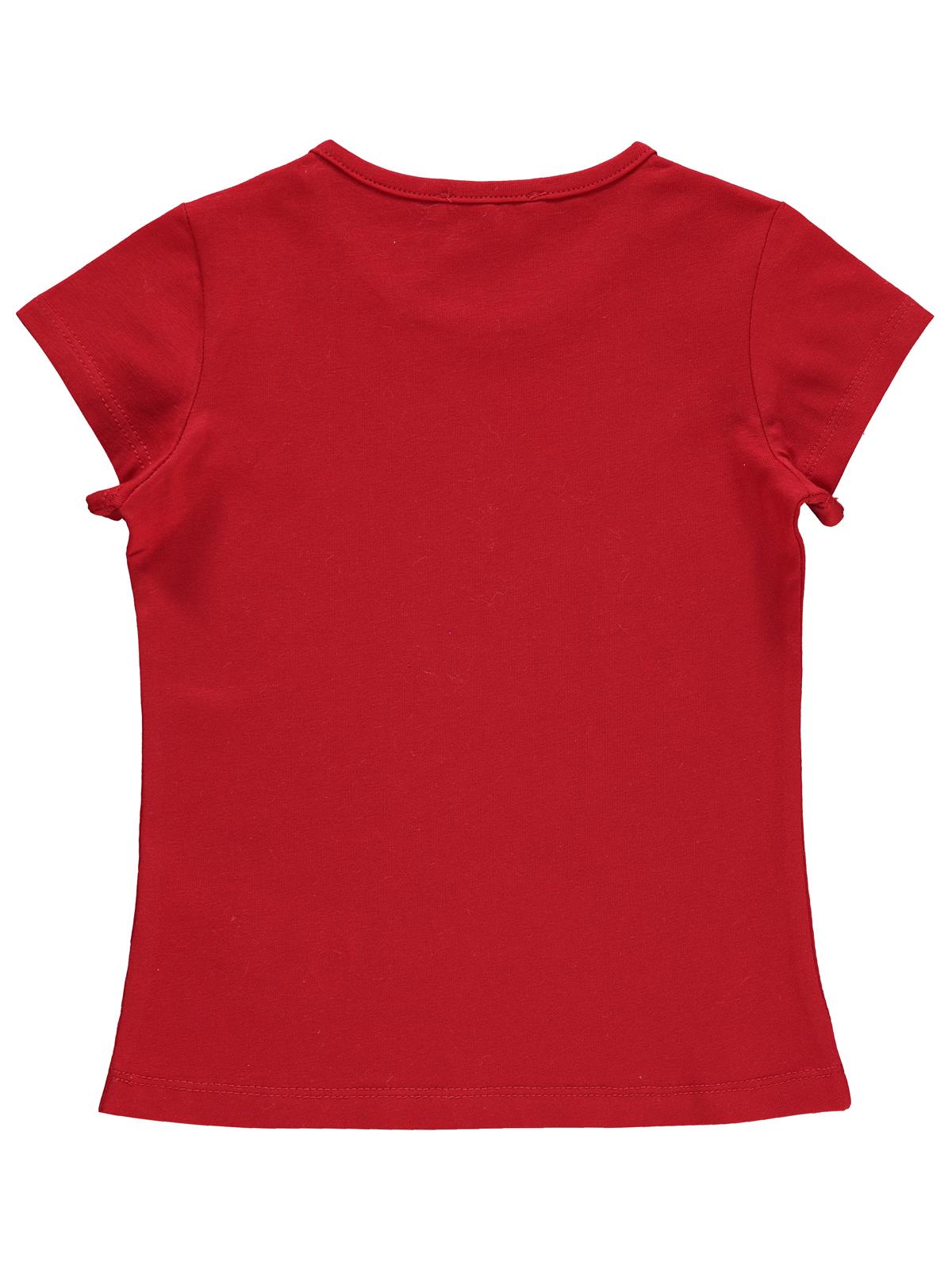 Civil Girls Basic 2-5 Yaş Tişört - Kırmızı