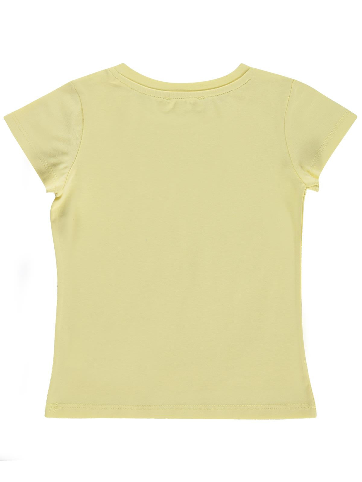 Civil Girls Basic 2-5 Yaş Tişört - Sarı