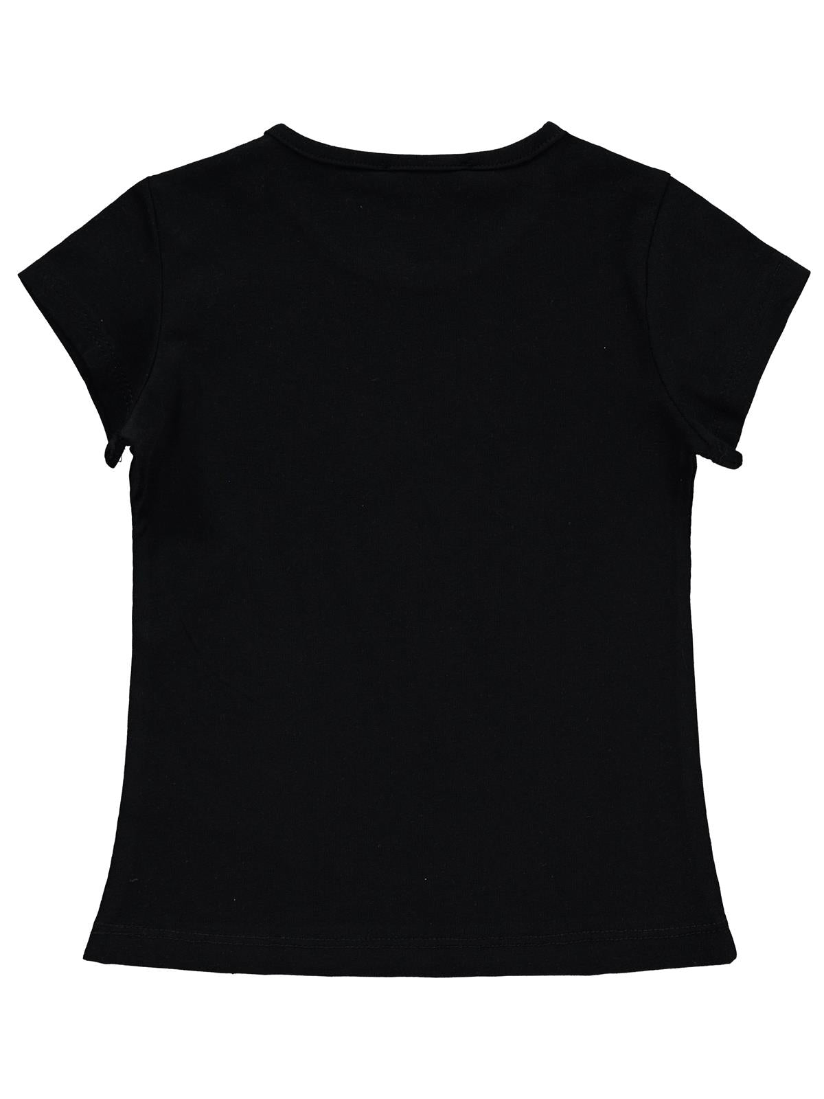 Civil Girls Basic 2-5 Yaş Tişört - Siyah