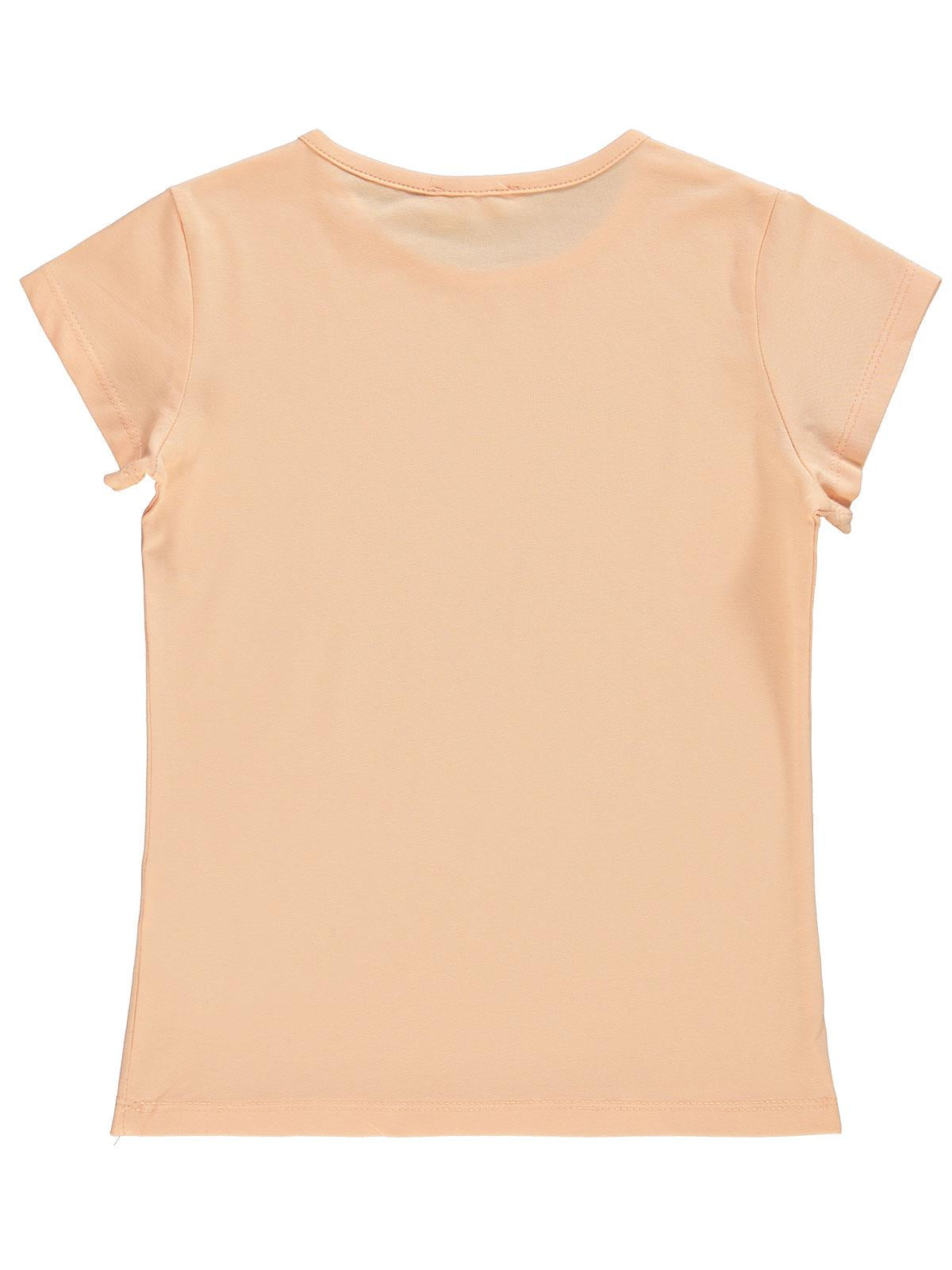 Civil Girls Basic 10-13 Yaş Tişört - Turuncu