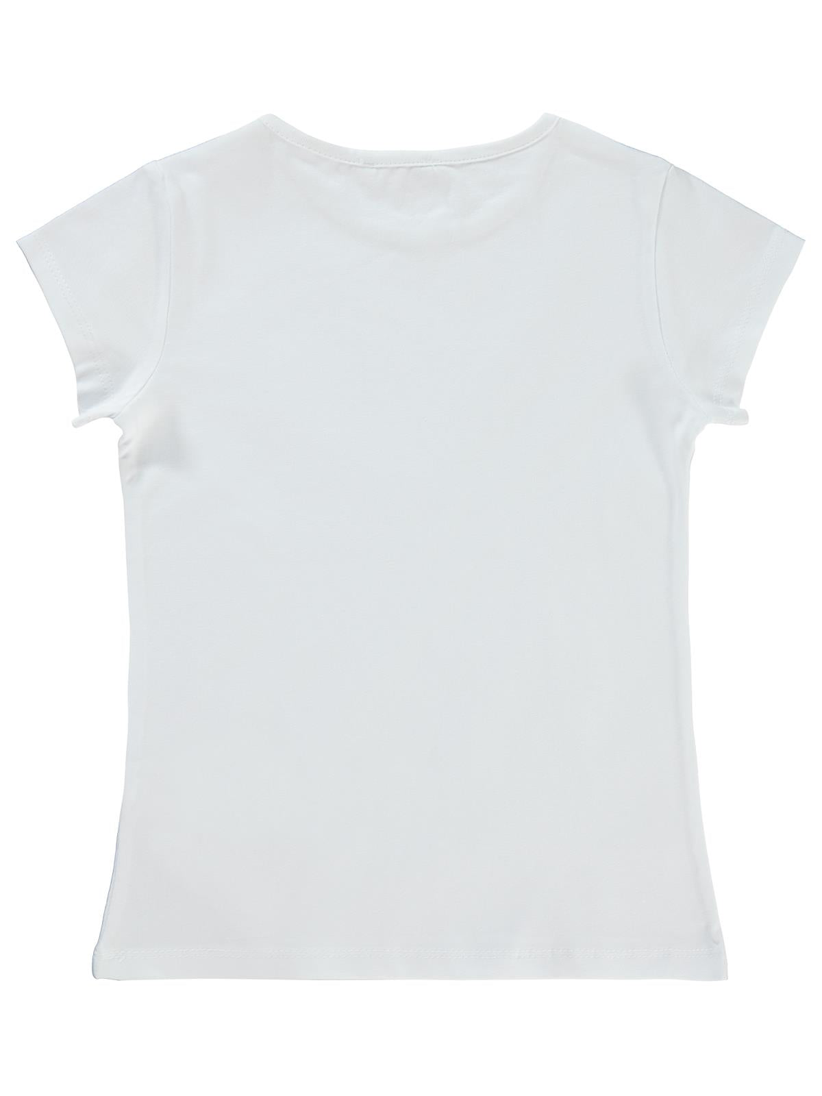 Civil Girls Basic 10-13 Yaş Tişört - Beyaz