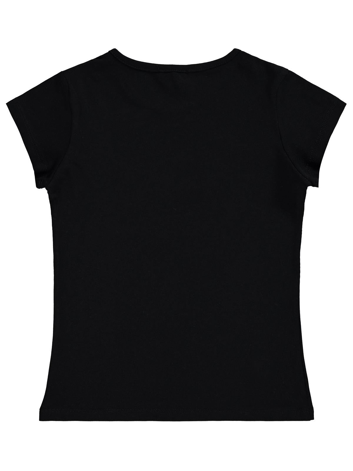 Civil Girls Basic 10-13 Yaş Tişört - Siyah