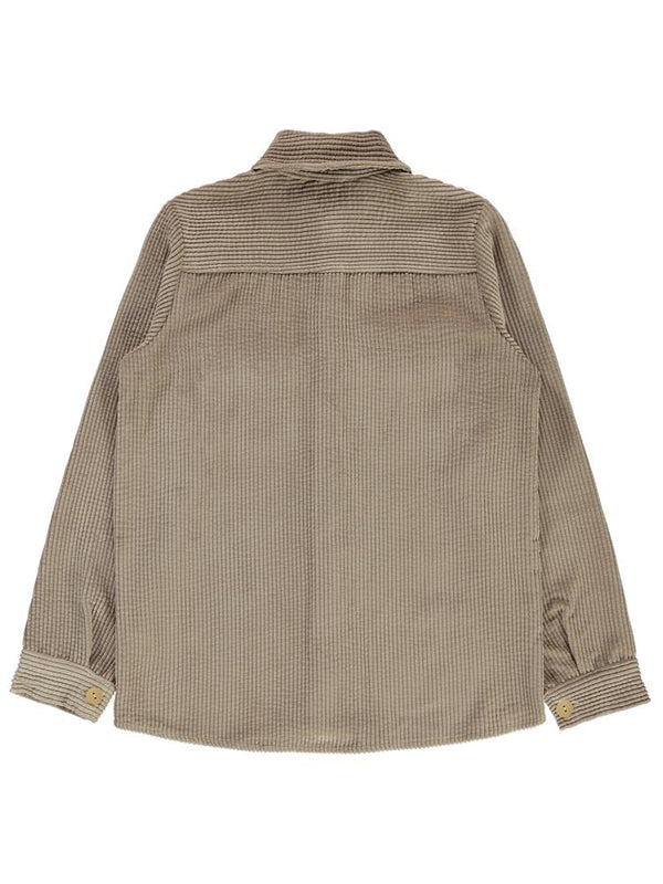 Civil Boys Çift Kapak Cepli 10-13 Yaş Gömlek - Bej