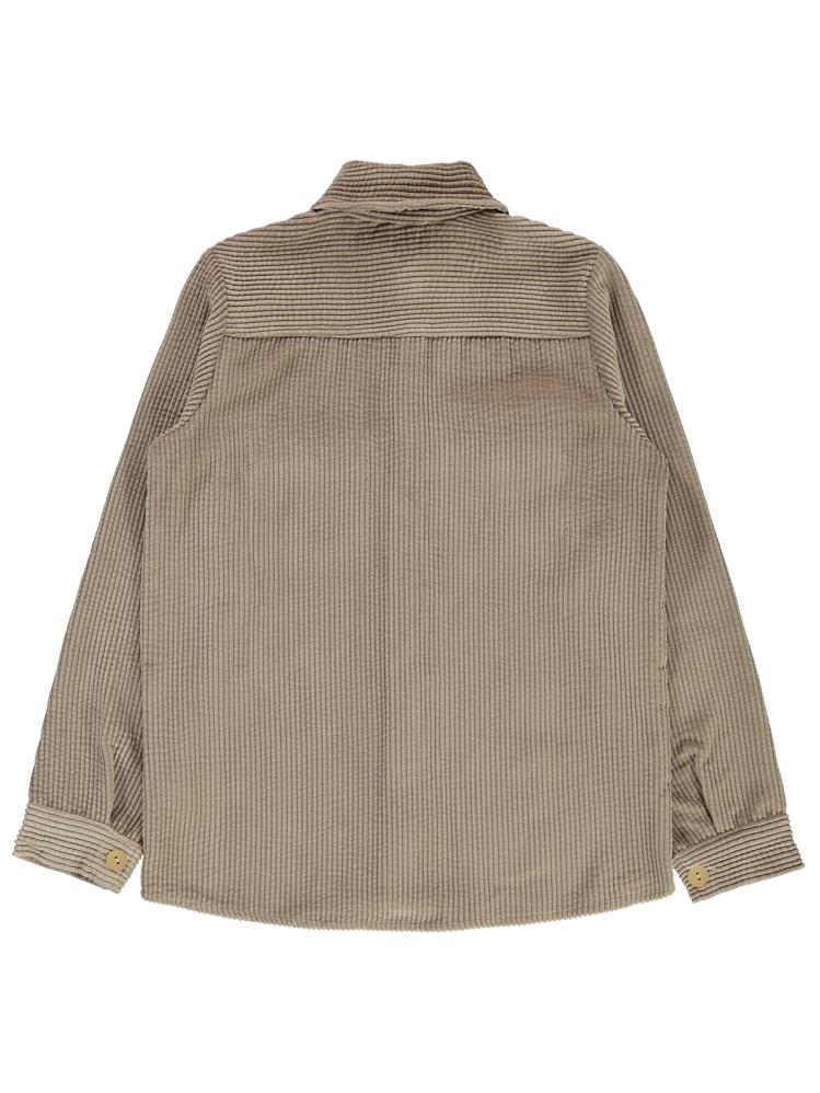 Civil Boys Çift Kapak Cepli 10-13 Yaş Gömlek - Bej