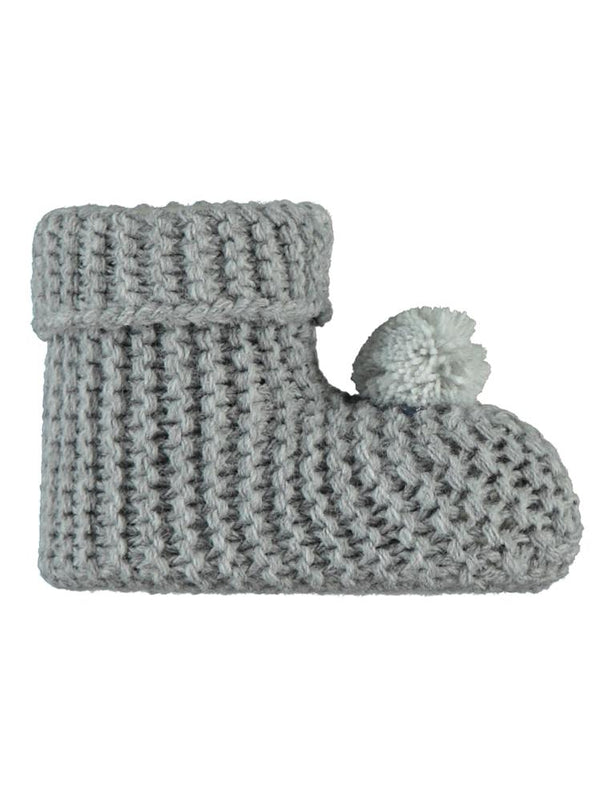 Civil Triko Ponpon Patik - Gri