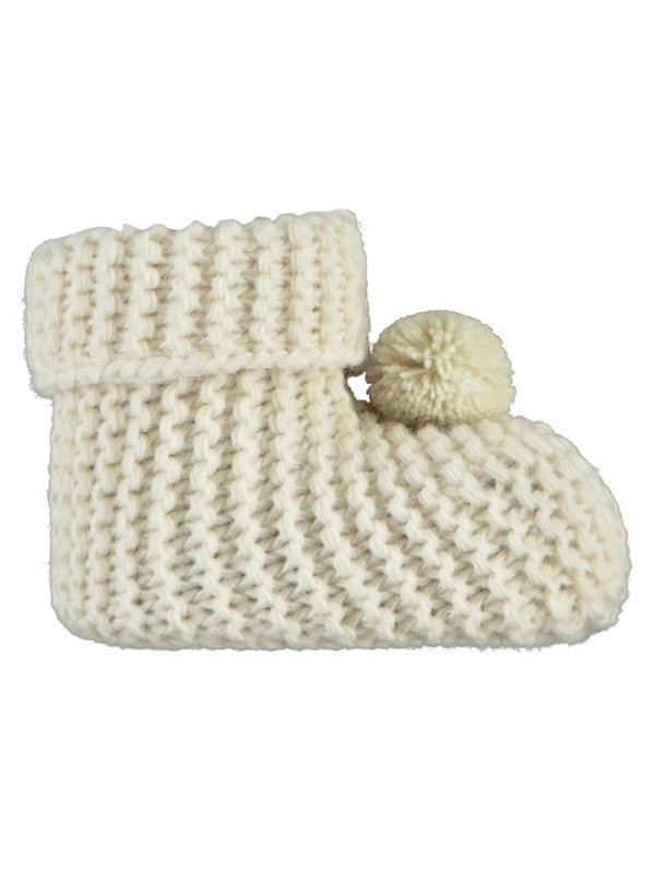 Civil Triko Ponpon Patik - Bej