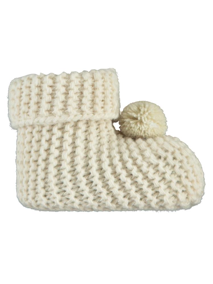 Civil Triko Ponpon Patik - Bej