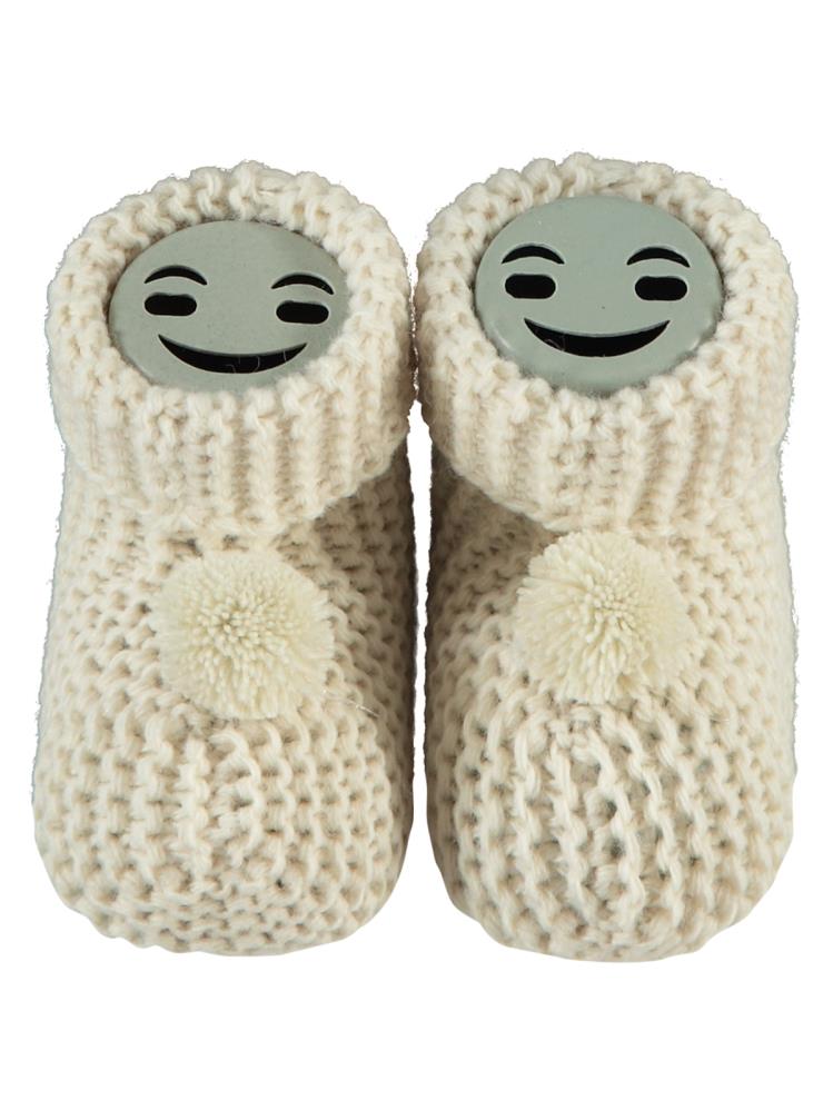 Civil Triko Ponpon Patik - Bej