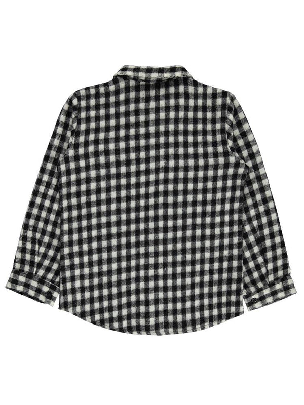 Civil Girls Pitikare Desenli 10-13 Yaş Gömlek - Siyah