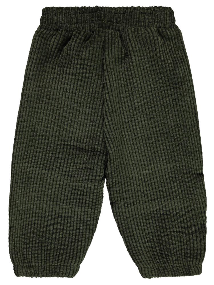 Civil Baby Bağcıklı Diz Buzgulu 6-18 Ay Pantolon - Haki