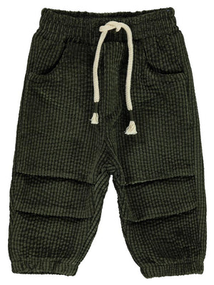 Civil Baby Bağcıklı Diz Buzgulu 6-18 Ay Pantolon - Haki