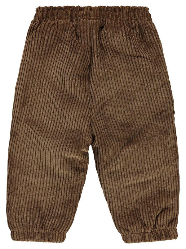 Civil Baby Bağcıklı Diz Buzgulu 6-18 Ay Pantolon - Kahverengi