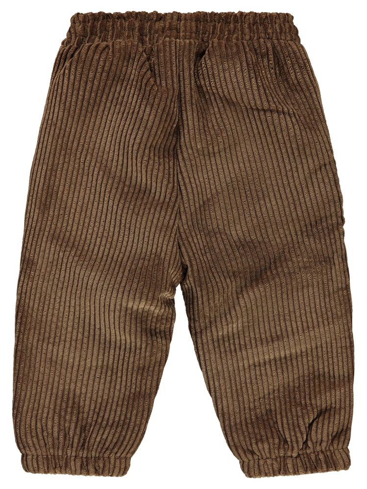 Civil Baby Bağcıklı Diz Buzgulu 6-18 Ay Pantolon - Kahverengi