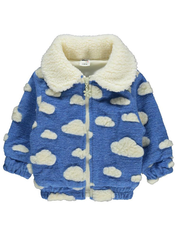 Civil Baby Bulutlu 6-18 Ay Mont - Mavi