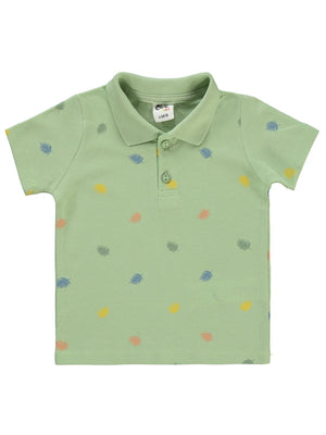 Civil  Baby Yaprak Empirme 6-18 Ay Tişört - Yeşil