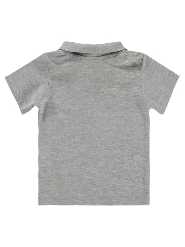 Civil Baby Palmiye Nakışlı  6-18 Ay Tişört - Gri