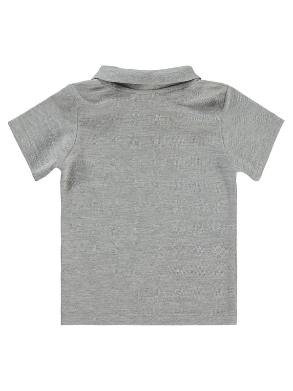 Civil Baby Palmiye Nakışlı  6-18 Ay Tişört - Gri