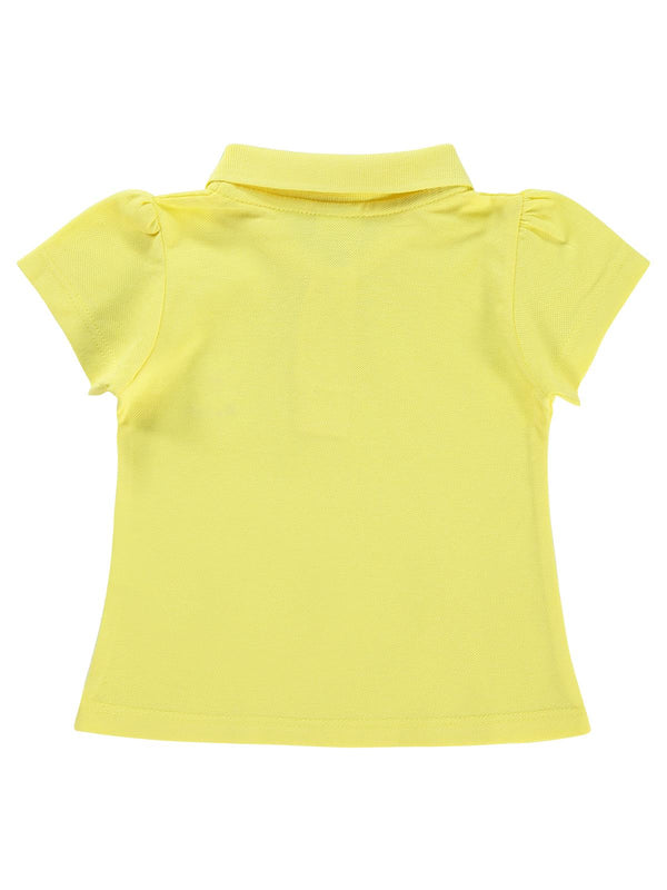 Civil Baby Papatya Nakışlı  6-18 Ay Tişört - Sarı