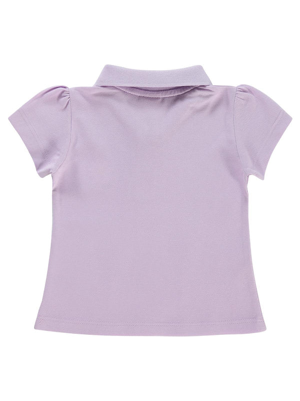 Civil Baby Papatya Nakışlı  6-18 Ay Tişört - Lila