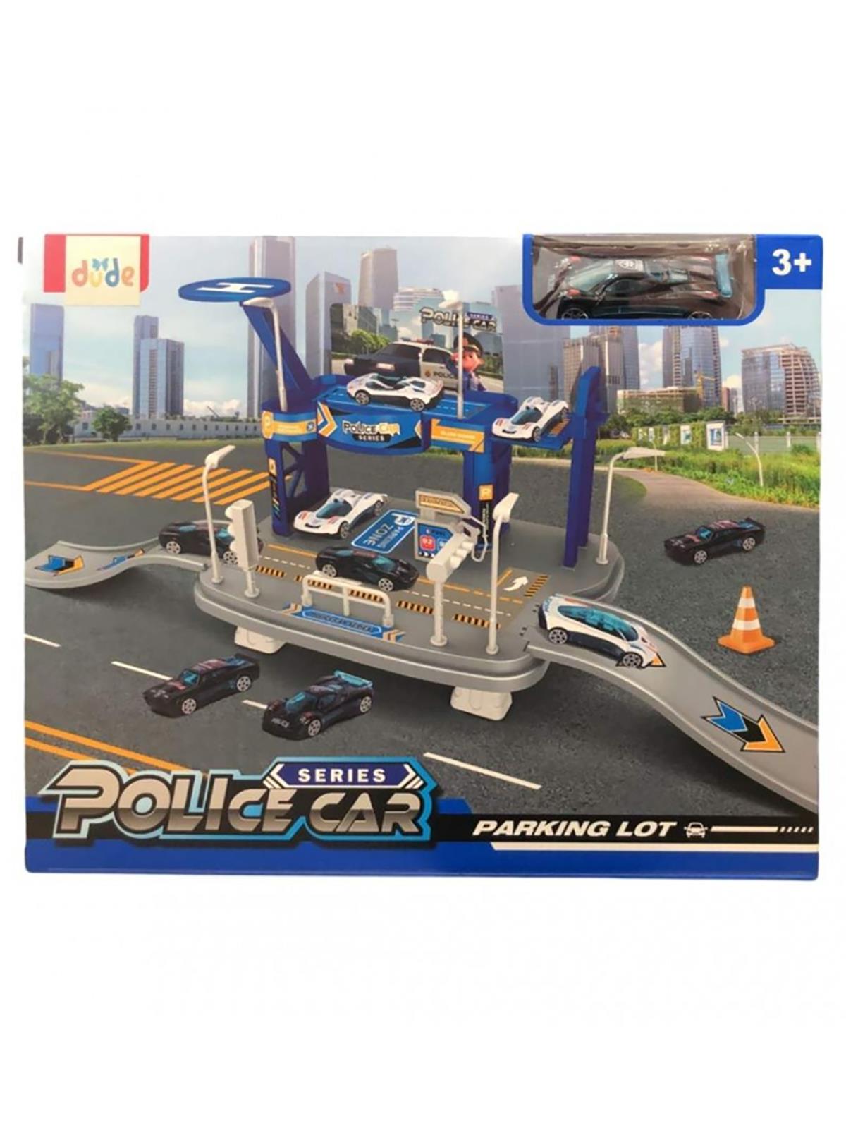 Seher Oyuncak İki Katlı Polis Garaj Seti