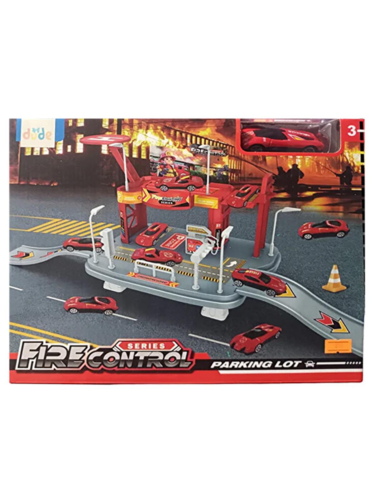 Seher Oyuncak İki Katlı İtfaiye Garaj Seti