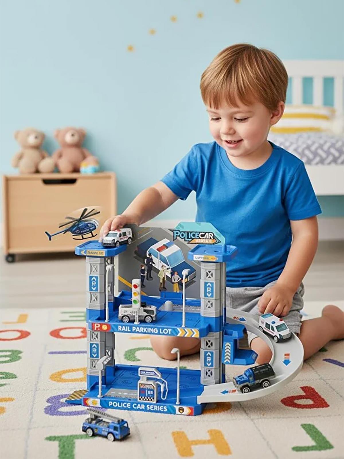 Seher Oyuncak İki Katlı Hastane Garaj Seti