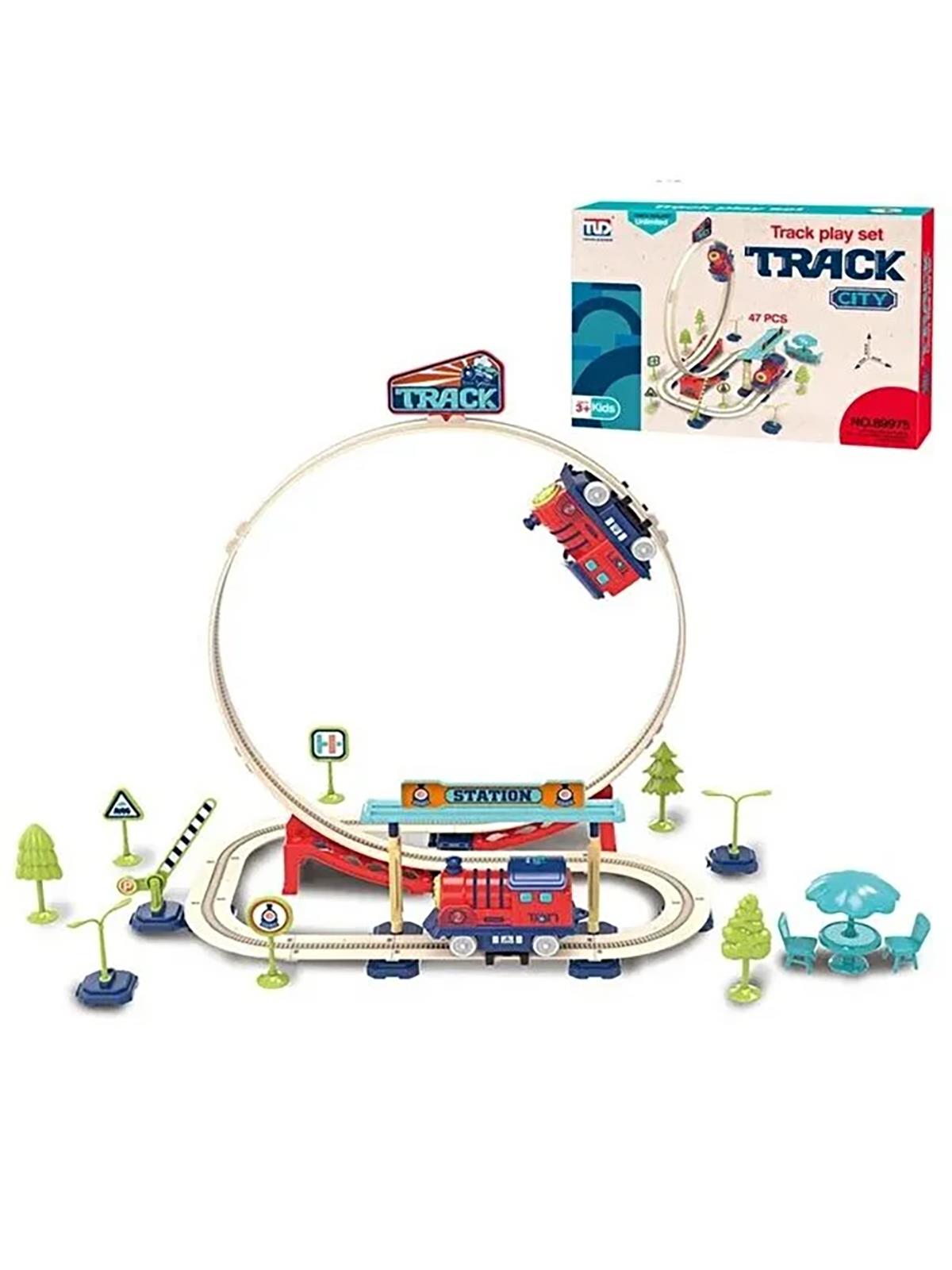 Seher Oyuncak 47 Parça Çantalı Tren Seti