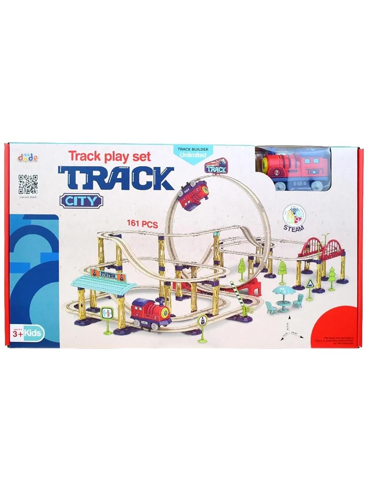 Seher Oyuncak 161 Parça Çantalı Tren Seti