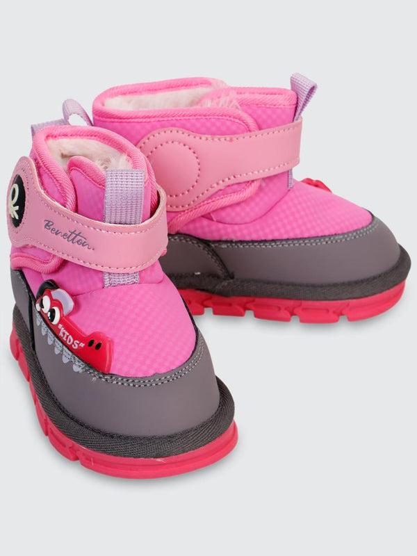 Benetton Kız Çocuk Bot Ve Çizme 22-25 Numara - Fusya