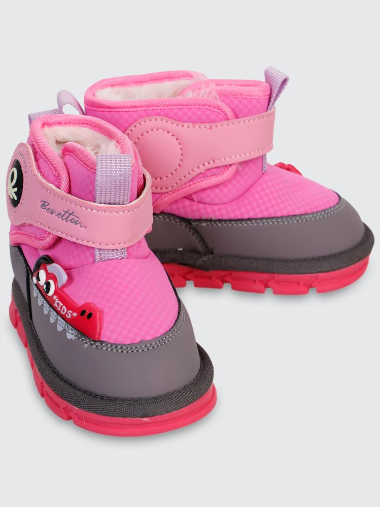 Benetton Kız Çocuk Bot Ve Çizme 22-25 Numara - Fusya