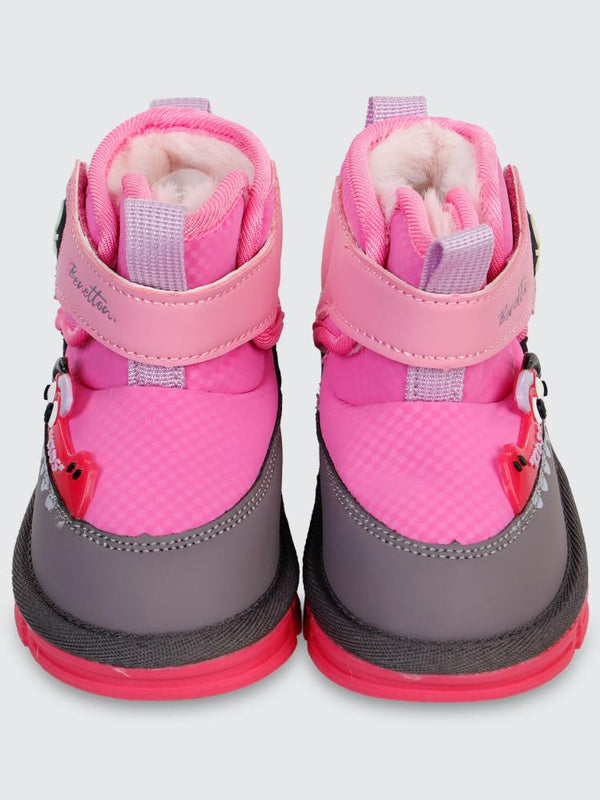 Benetton Kız Çocuk Bot Ve Çizme 22-25 Numara - Fusya