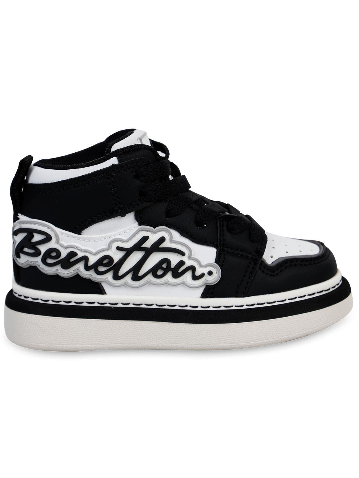 Benetton Erkek Çocuk Spor Ayakkabı 26-30 Numara - Siyah